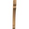 Ekena Millwork 4"W x 42"D x 42"H Olympic Rough Sawn Knee Brace, Western Red Cedar BRC04X42X42OLY00RWR - alternate 2